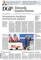 okłada najnowszego numeru Dziennik Gazeta Prawna