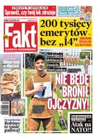 okłada najnowszego numeru Fakt