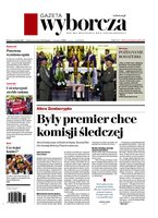 okłada najnowszego numeru Gazeta Wyborcza