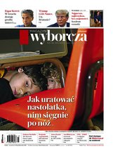okłada najnowszego numeru Gazeta Wyborcza
