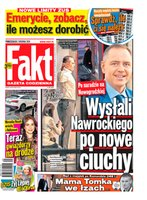 okłada najnowszego numeru Fakt