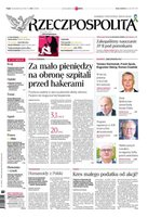 okłada najnowszego numeru Rzeczpospolita
