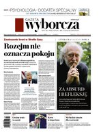 okłada najnowszego numeru Gazeta Wyborcza