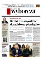 okłada najnowszego numeru Gazeta Wyborcza
