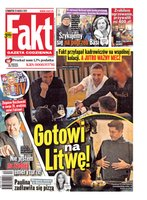widok pierwszej strony Fakt