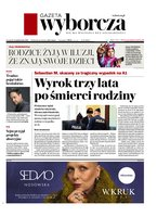 okłada najnowszego numeru Gazeta Wyborcza