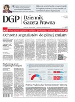 okłada najnowszego numeru Dziennik Gazeta Prawna