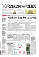 okłada najnowszego numeru Rzeczpospolita