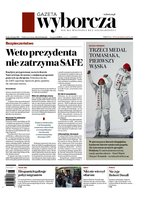 okłada najnowszego numeru Gazeta Wyborcza