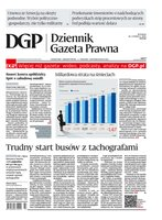 okłada najnowszego numeru Dziennik Gazeta Prawna