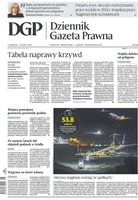 okłada najnowszego numeru Dziennik Gazeta Prawna