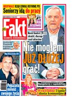 okłada najnowszego numeru Fakt