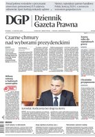 okłada najnowszego numeru Dziennik Gazeta Prawna