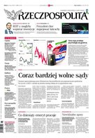 okłada najnowszego numeru Rzeczpospolita