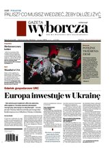 okłada najnowszego numeru Gazeta Wyborcza