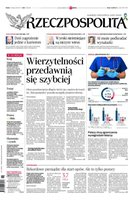 okłada najnowszego numeru Rzeczpospolita