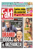 okłada najnowszego numeru Fakt