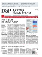 okłada najnowszego numeru Dziennik Gazeta Prawna