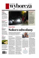 okłada najnowszego numeru Gazeta Wyborcza