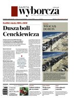 okłada najnowszego numeru Gazeta Wyborcza