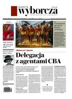 okłada najnowszego numeru Gazeta Wyborcza