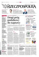 okłada najnowszego numeru Rzeczpospolita