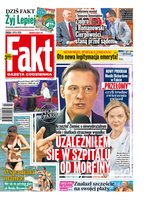 okłada najnowszego numeru Fakt
