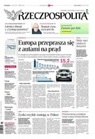 okłada najnowszego numeru Rzeczpospolita