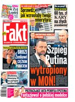 okłada najnowszego numeru Fakt