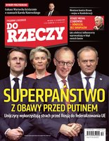 widok pierwszej strony Do Rzeczy