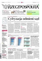 okłada najnowszego numeru Rzeczpospolita