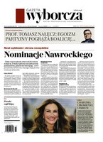 okłada najnowszego numeru Gazeta Wyborcza