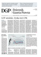 okłada najnowszego numeru Dziennik Gazeta Prawna