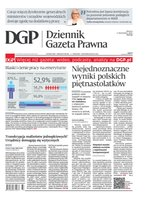 okłada najnowszego numeru Dziennik Gazeta Prawna