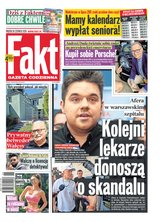 okłada najnowszego numeru Fakt