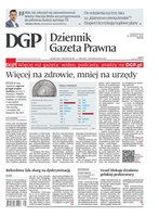 okłada najnowszego numeru Dziennik Gazeta Prawna