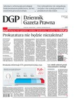 okłada najnowszego numeru Dziennik Gazeta Prawna