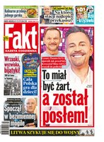 okłada najnowszego numeru Fakt