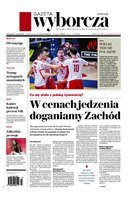 okłada najnowszego numeru Gazeta Wyborcza