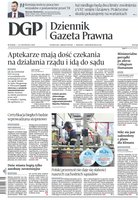 okłada najnowszego numeru Dziennik Gazeta Prawna