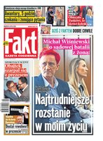 widok pierwszej strony Fakt