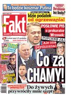 okłada najnowszego numeru Fakt