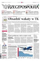 okłada najnowszego numeru Rzeczpospolita
