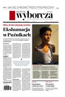 okłada najnowszego numeru Gazeta Wyborcza