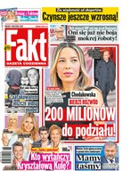 okłada najnowszego numeru Fakt