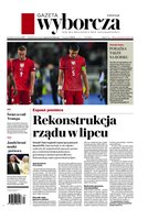 okłada najnowszego numeru Gazeta Wyborcza