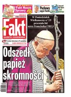 okłada najnowszego numeru Fakt