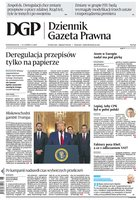 okłada najnowszego numeru Dziennik Gazeta Prawna