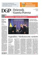 okłada najnowszego numeru Dziennik Gazeta Prawna