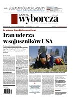 okłada najnowszego numeru Gazeta Wyborcza